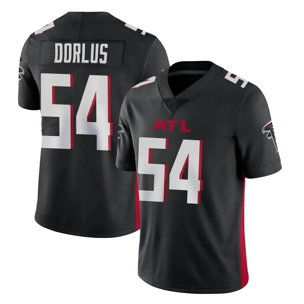 Ncoe A.Falcons #54 Brandon Dorlus Player Black Vapor Untouchable Limited Home Game Stitched Jerseys