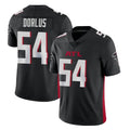 Ncoe A.Falcons #54 Brandon Dorlus Player Black Vapor Untouchable Limited Home Game Stitched Jerseys
