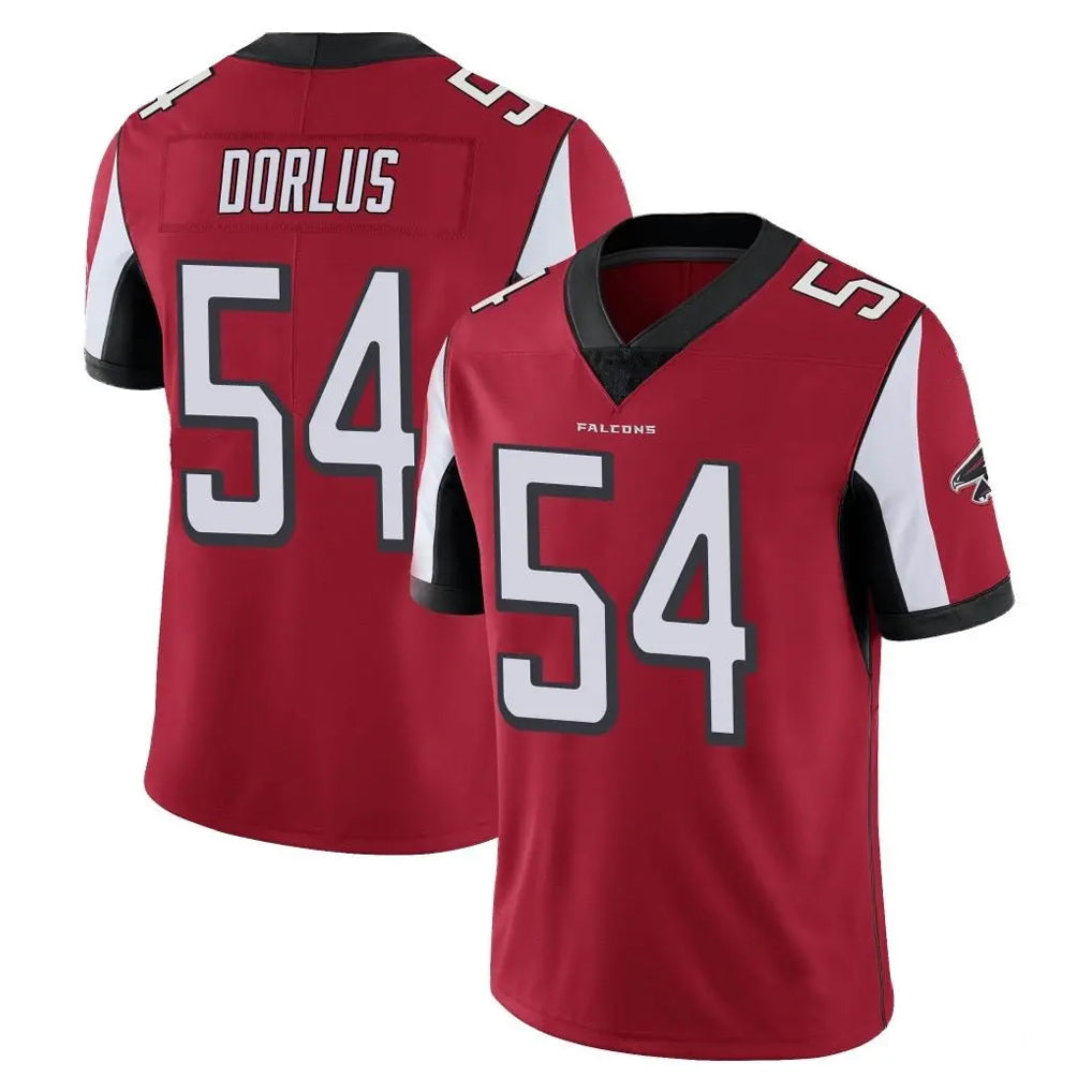 Ncoe A.Falcons #54 Brandon Dorlus Player Red Color Vapor Untouchable Limited Home Game Stitched Jerseys