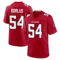 Ncoe A.Falcons #54 Brandon Dorlus Player Red Team Color Home Game Stitched Jerseys