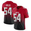 Ncoe A.Falcons #54 Brandon Dorlus Player Red Vapor Untouchable Limited Home Game Stitched Jerseys
