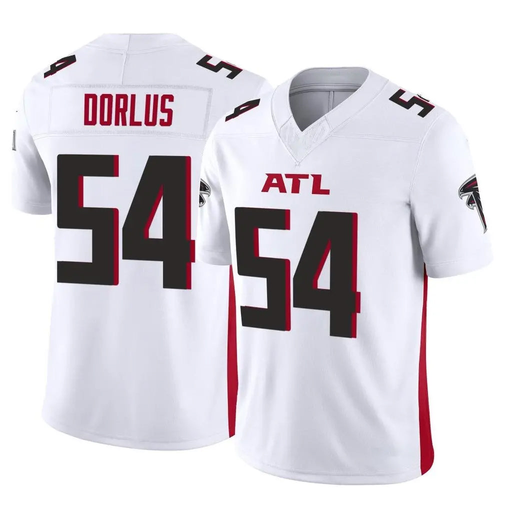 Ncoe A.Falcons #54 Brandon Dorlus Player White Vapor F.U.S.E. Limited Stitched Jerseys