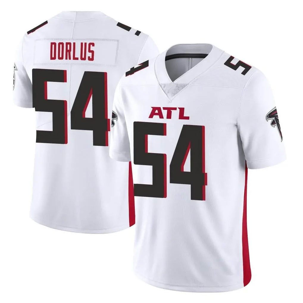 Ncoe A.Falcons #54 Brandon Dorlus Player White Vapor Untouchable Limited Home Game Stitched Jerseys