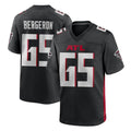 Ncoe A.Falcons #65 Matthew Bergeron Player Black Home Game Stitched Jerseys