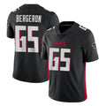 Ncoe A.Falcons #65 Matthew Bergeron Player Black Vapor Untouchable Limited Home Game Stitched Jerseys
