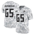 Ncoe A.Falcons #65 Matthew Bergeron Player Camo Salute to Service Limited Stitched Jerseys