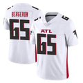 Ncoe A.Falcons #65 Matthew Bergeron Player White Vapor Untouchable Limited Home Game Stitched Jerseys