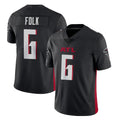 Ncoe A.Falcons #6 Nick Folk Player Black Vapor Untouchable Limited Home Game Stitched Jerseys