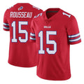 Ncoe B.Bills #15 Greg Rousseau Player Red Vapor Untouchable Limited Stitched Jerseys