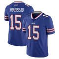 Ncoe B.Bills #15 Greg Rousseau Player Royal Vapor Untouchable Limited Stitched Jerseys