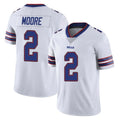 Ncoe B.Bills #2 DJ Moore Player White Vapor Untouchable Limited Stitched Jerseys