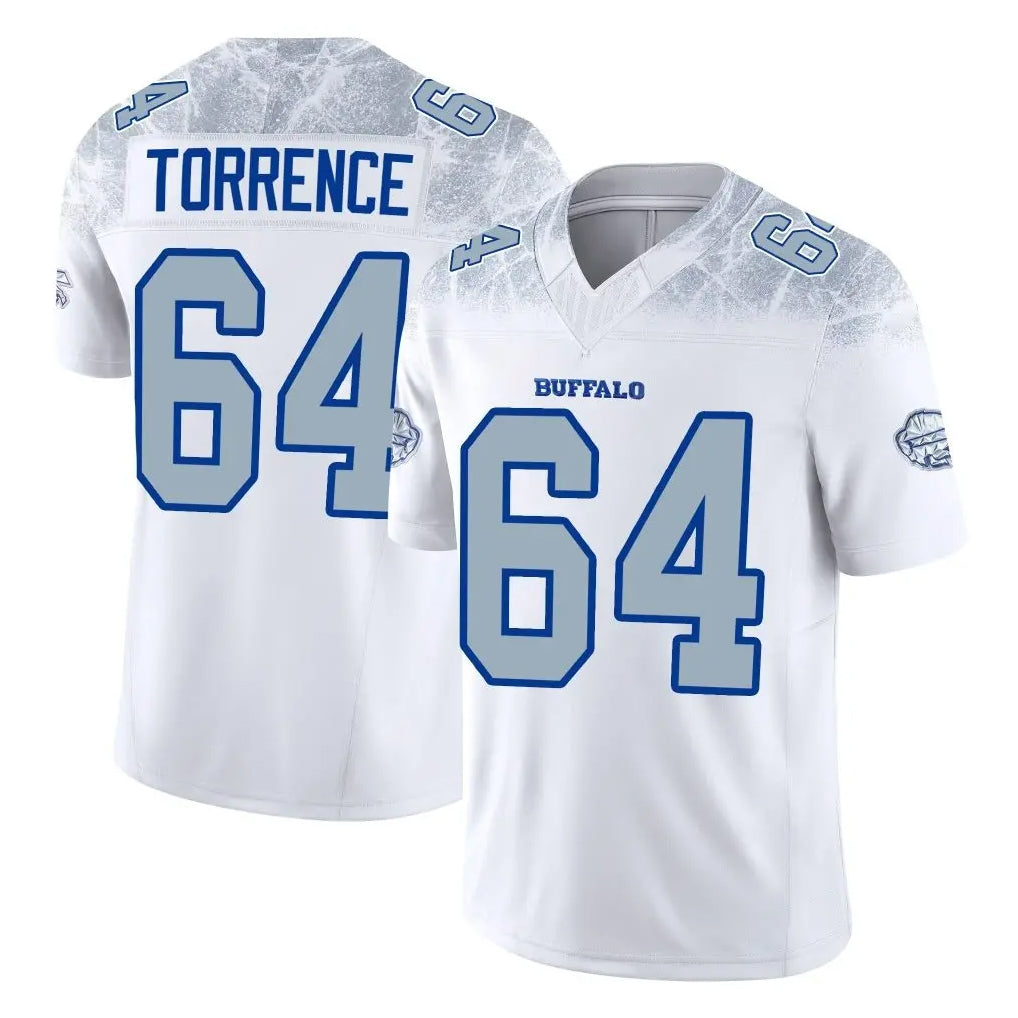 Ncoe B.Bills #64 O'Cyrus Torrence Player White Rivalries Collection Limited Game Stitched Jerseys