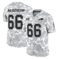 Ncoe B.Bills #66 Connor McGovern Player Arctic Camo Salute to Service Limited Game Stitched Jerseys