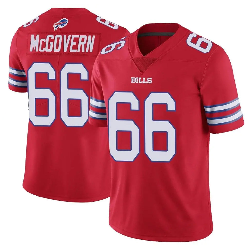 Ncoe B.Bills #66 Connor McGovern Player Red Vapor Untouchable Limited Stitched Jerseys
