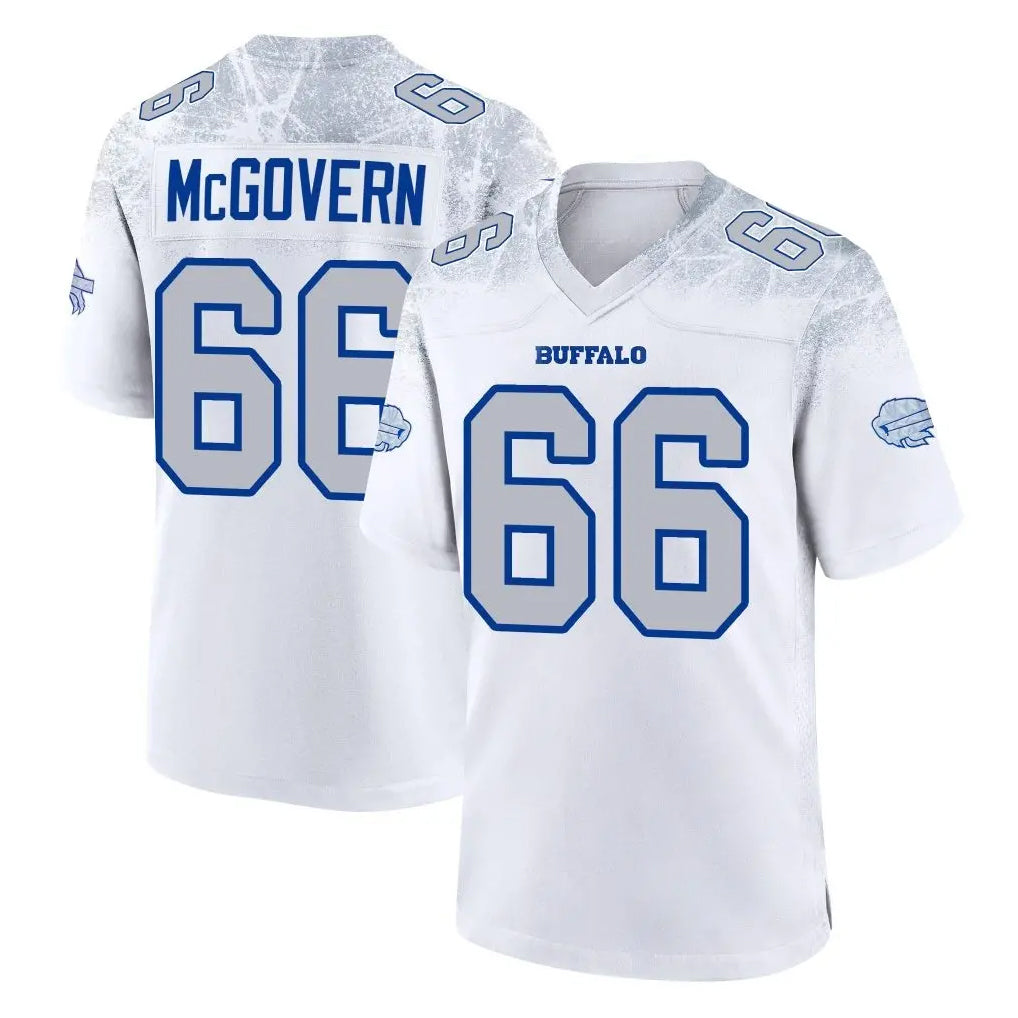 Ncoe B.Bills #66 Connor McGovern Player White Rivalries Collection Game Stitched Jerseys