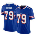 Ncoe B.Bills #79 Spencer Brown Player Royal Vapor F.U.S.E. Limited Home Game Stitched Jerseys