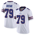 Ncoe B.Bills #79 Spencer Brown Player White Vapor Untouchable Limited Stitched Jerseys