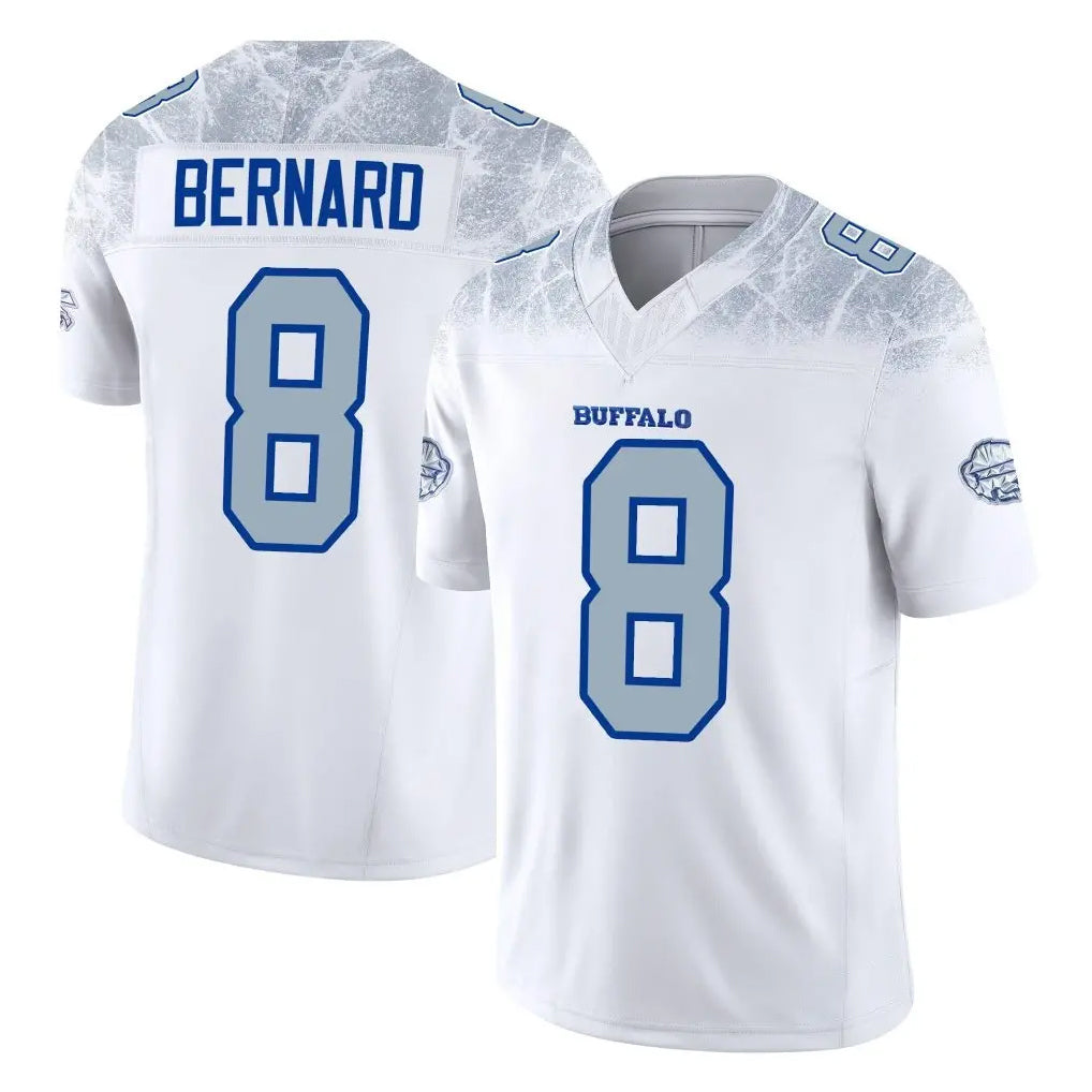 Ncoe B.Bills #8 Terrel Bernard Player White Rivalries Collection Limited Game Stitched Jerseys