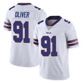 Ncoe B.Bills #91 Ed Oliver Player White Vapor Untouchable Limited Stitched Jerseys