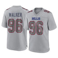 Ncoe B.Bills #96 Deone Walker Player Gray Home Game Stitched Jerseys