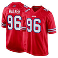 Ncoe B.Bills #96 Deone Walker Player Red Home Game Stitched Jerseys