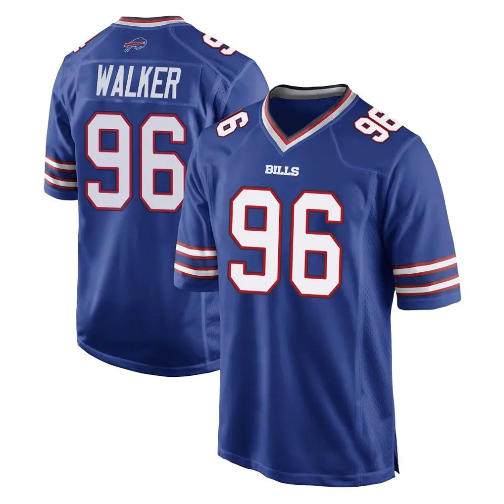 Ncoe B.Bills #96 Deone Walker Player Royal Home Game Stitched Jerseys