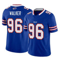 Ncoe B.Bills #96 Deone Walker Player Royal Vapor F.U.S.E. Limited Home Game Stitched Jerseys