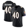 Ncoe B.Ravens #40 Teddye Buchanan Player Black Vapor Untouchable Limited Home Game Stitched Jerseys