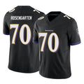 Ncoe B.Ravens #70 Roger Rosengarten Player Black Vapor F.U.S.E. Limited Stitched Jerseys