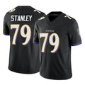 Ncoe B.Ravens #79 Ronnie Stanley Player Black Vapor F.U.S.E. Limited Stitched Jerseys