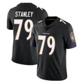 Ncoe B.Ravens #79 Ronnie Stanley Player Black Vapor Untouchable Limited Home Game Stitched Jerseys