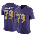 Ncoe B.Ravens #79 Ronnie Stanley Player Purple Vapor F.U.S.E. Limited Stitched Jerseys