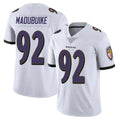 Ncoe B.Ravens #92 Nnamdi Madubuike Player White Vapor F.U.S.E. Limited Stitched Jerseys