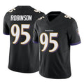 Ncoe B.Ravens #95 Tavius Robinson Player Black Vapor F.U.S.E. Limited Stitched Jerseys
