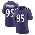 Ncoe B.Ravens #95 Tavius Robinson Player Purple Limited Home Game Stitched Jerseys