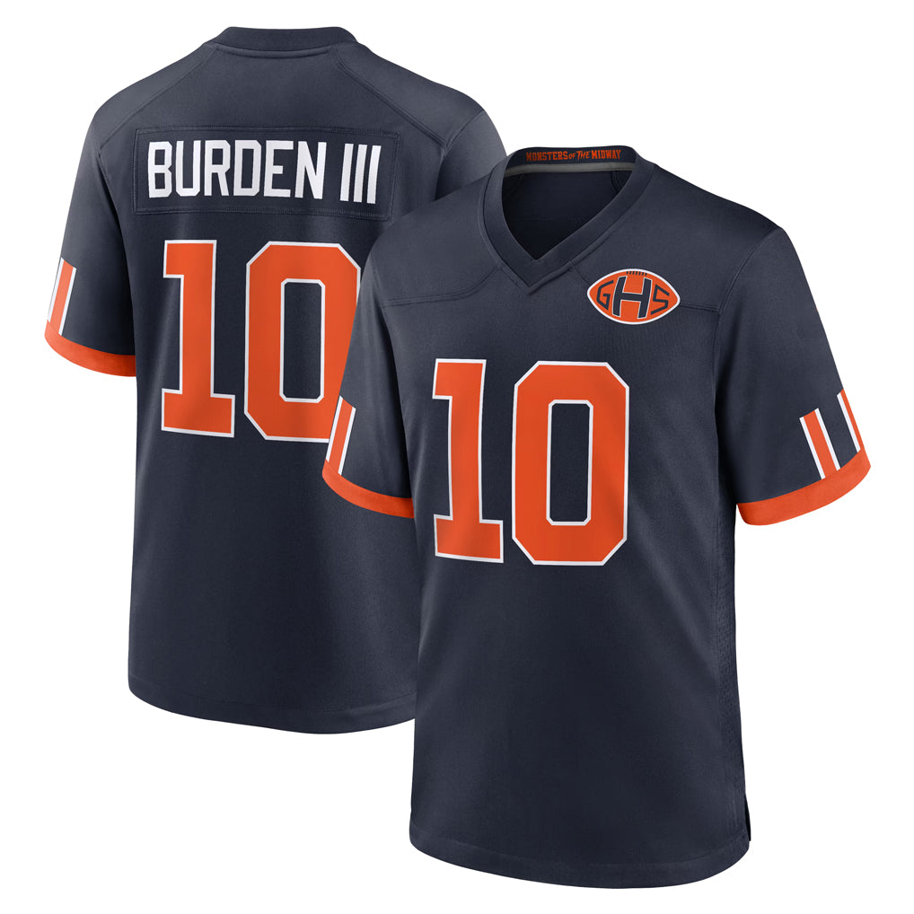 Ncoe C.Bears #10 Luther Burden III Player Navy 2026 Rivalries Collection Home Game Stitched Jerseys