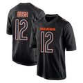 Ncoe C.Bears #12 Devin Bush Player Carbon Black Fashion Game Stitched Jerseys
