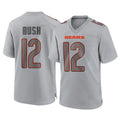 Ncoe C.Bears #12 Devin Bush Player Gray Atmosphere Fashion Game Stitched Jerseys