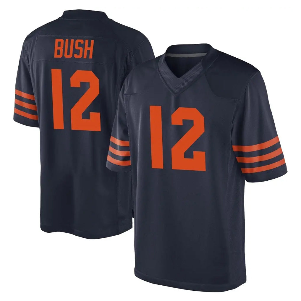 Ncoe C.Bears #12 Devin Bush Player Navy Blue Alternate Game Stitched Jerseys