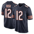 Ncoe C.Bears #12 Devin Bush Player Navy Home Game Stitched Jerseys