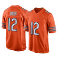 Ncoe C.Bears #12 Devin Bush Player Orange Home Game Stitched Jerseys