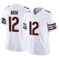 Ncoe C.Bears #12 Devin Bush Player White Vapor F.U.S.E. Limited Home Game Stitched Jerseys