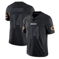 Ncoe C.Bears #14 Kalif Raymond Player Black Impact Limited Game Stitched Jerseys