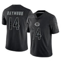 Ncoe C.Bears #14 Kalif Raymond Player Black REFLECTIVE Limited Game Stitched Jerseys