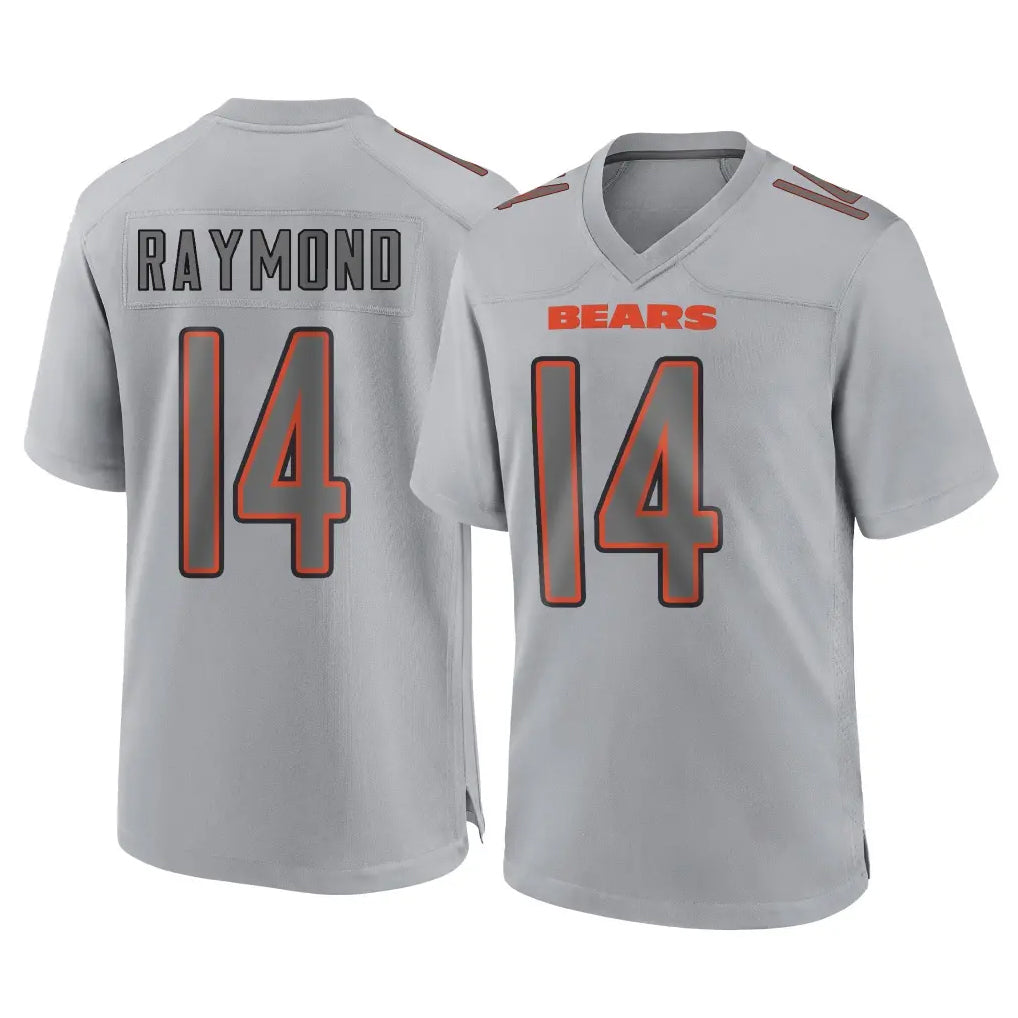 Ncoe C.Bears #14 Kalif Raymond Player Gray Atmosphere Fashion Game Stitched Jerseys