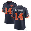 Ncoe C.Bears #14 Kalif Raymond Player Navy 2026 Rivalries Collection Home Game Stitched Jerseys