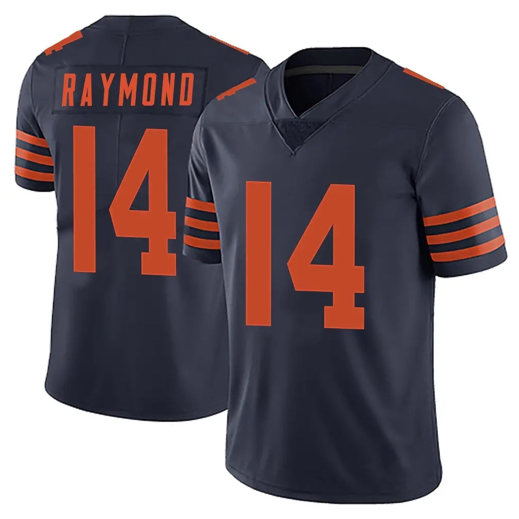 Ncoe C.Bears #14 Kalif Raymond Player Navy Blue Alternate Vapor Untouchable Limited Stitched Jerseys
