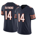 Ncoe C.Bears #14 Kalif Raymond Player Navy Vapor F.U.S.E. Limited Home Game Stitched Jerseys
