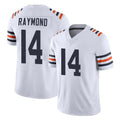 Ncoe C.Bears #14 Kalif Raymond Player White Classic Vapor Limited Home Game Stitched Jerseys