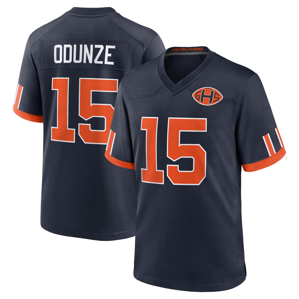 Ncoe C.Bears #15 Rome Odunze Player Navy 2026 Rivalries Collection Home Game Stitched Jerseys